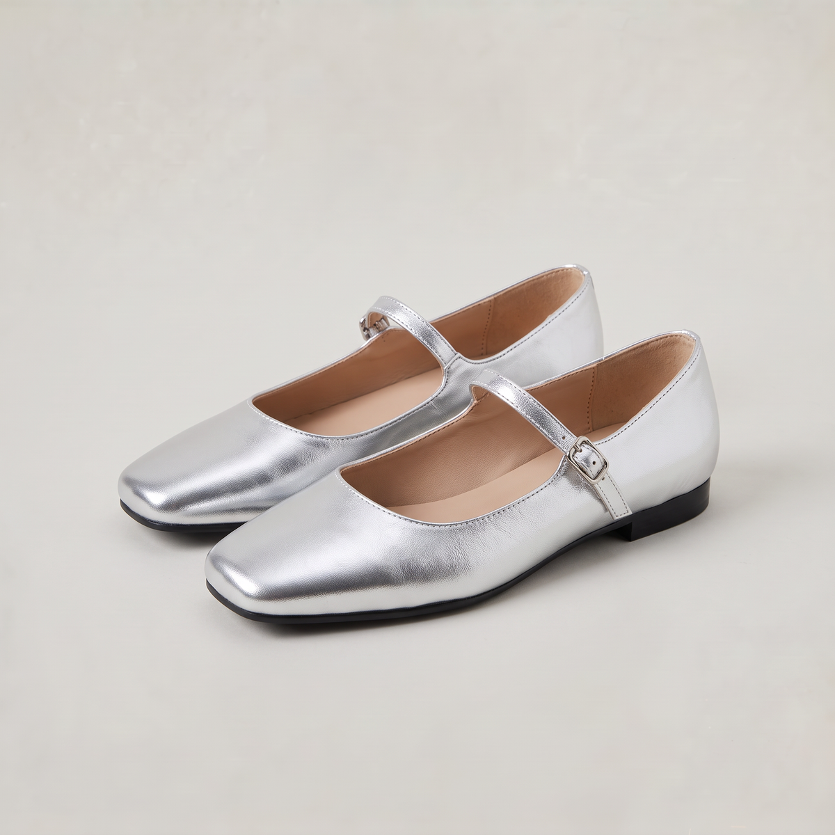 Women’s Mary Jane Square Toe Ballet Flats