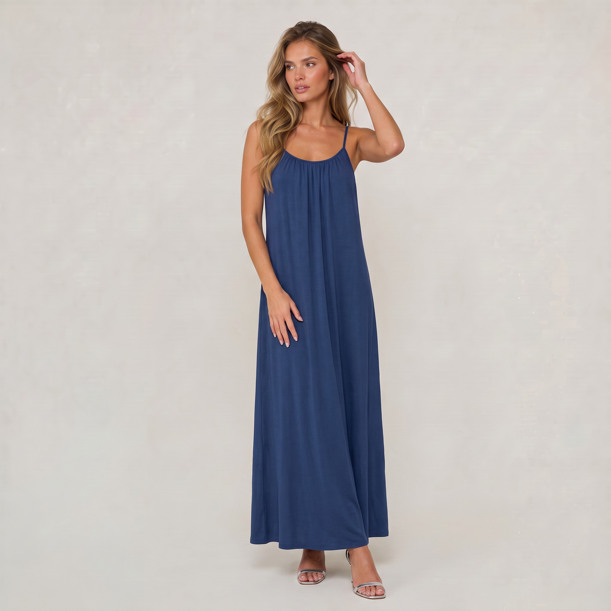 Women’s Maxi Dress Spaghetti Strap Relaxed Fit