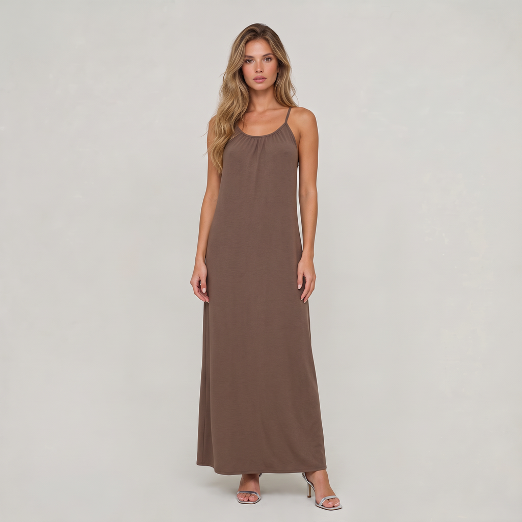 Women’s Maxi Dress Spaghetti Strap Relaxed Fit