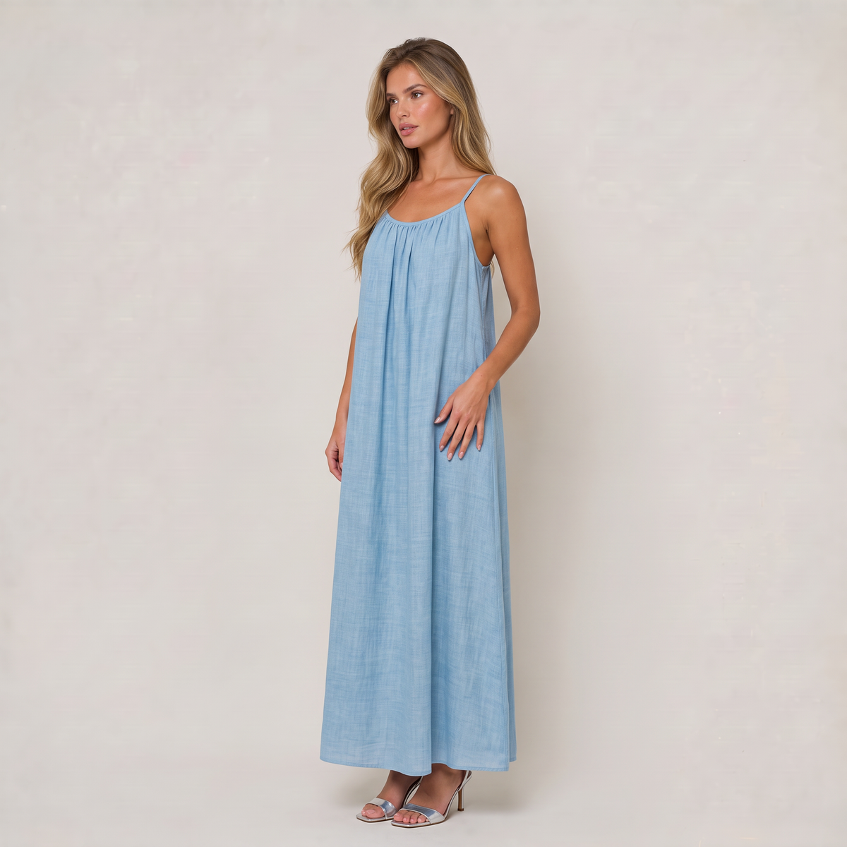 Women’s Maxi Dress Spaghetti Strap Relaxed Fit