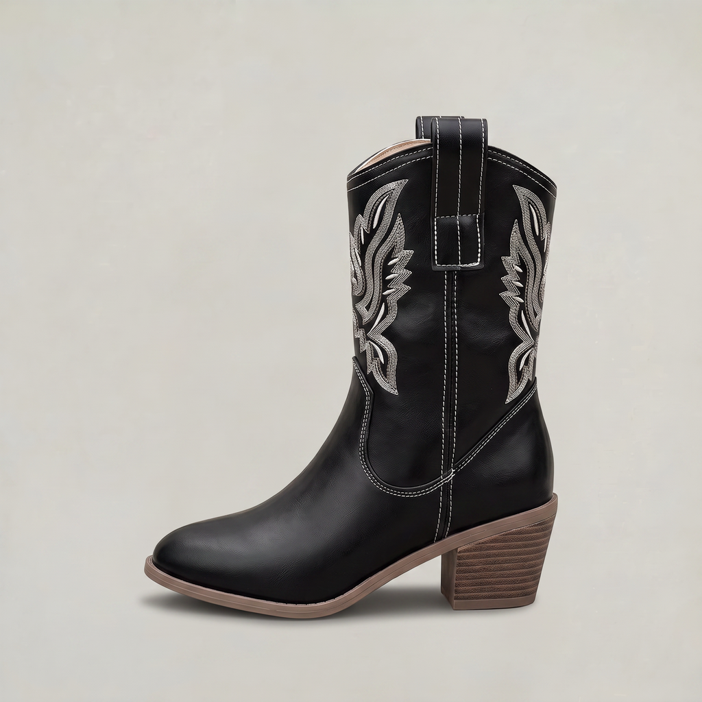 Women’s Mid Calf Cowboy Boots
