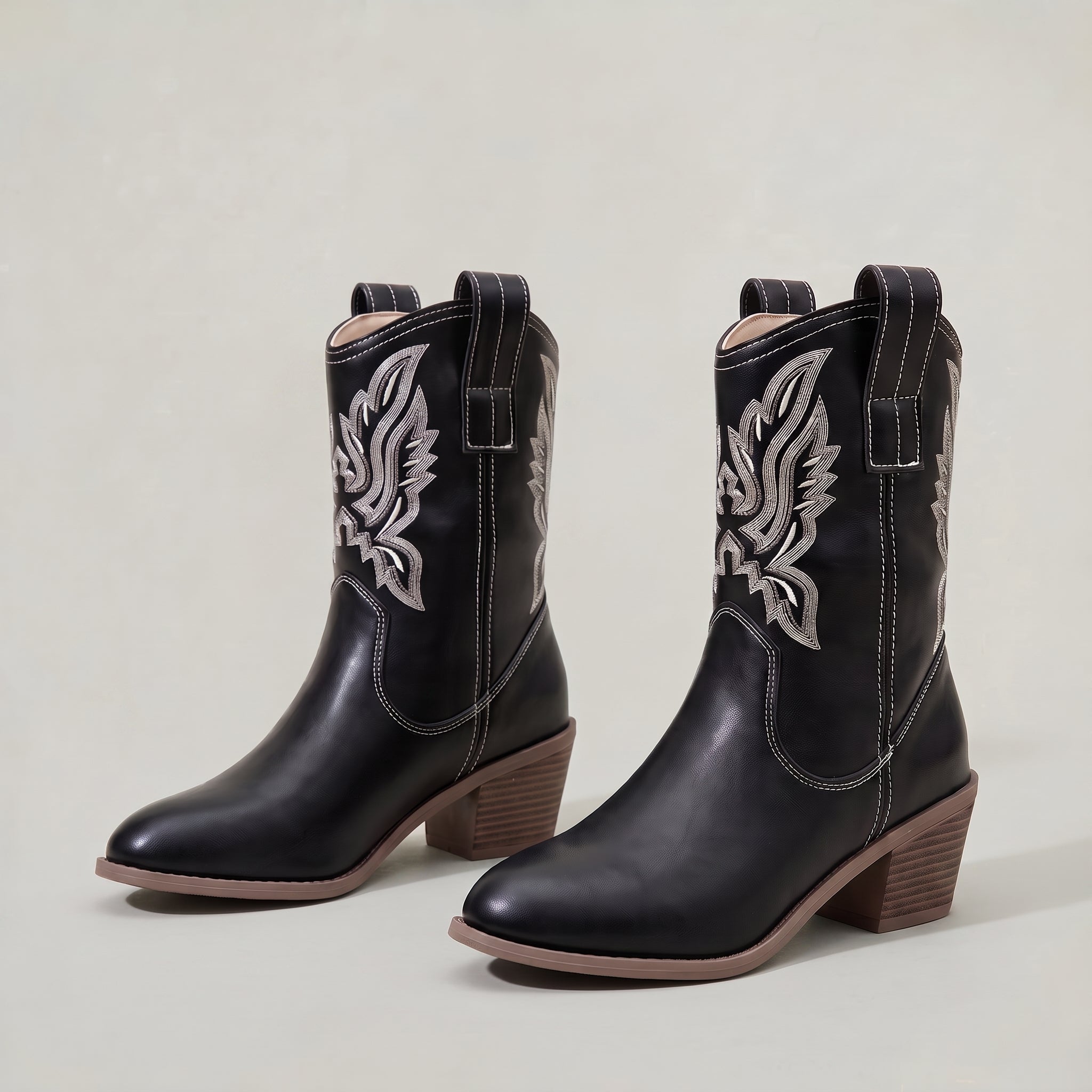 Women’s Mid Calf Cowboy Boots