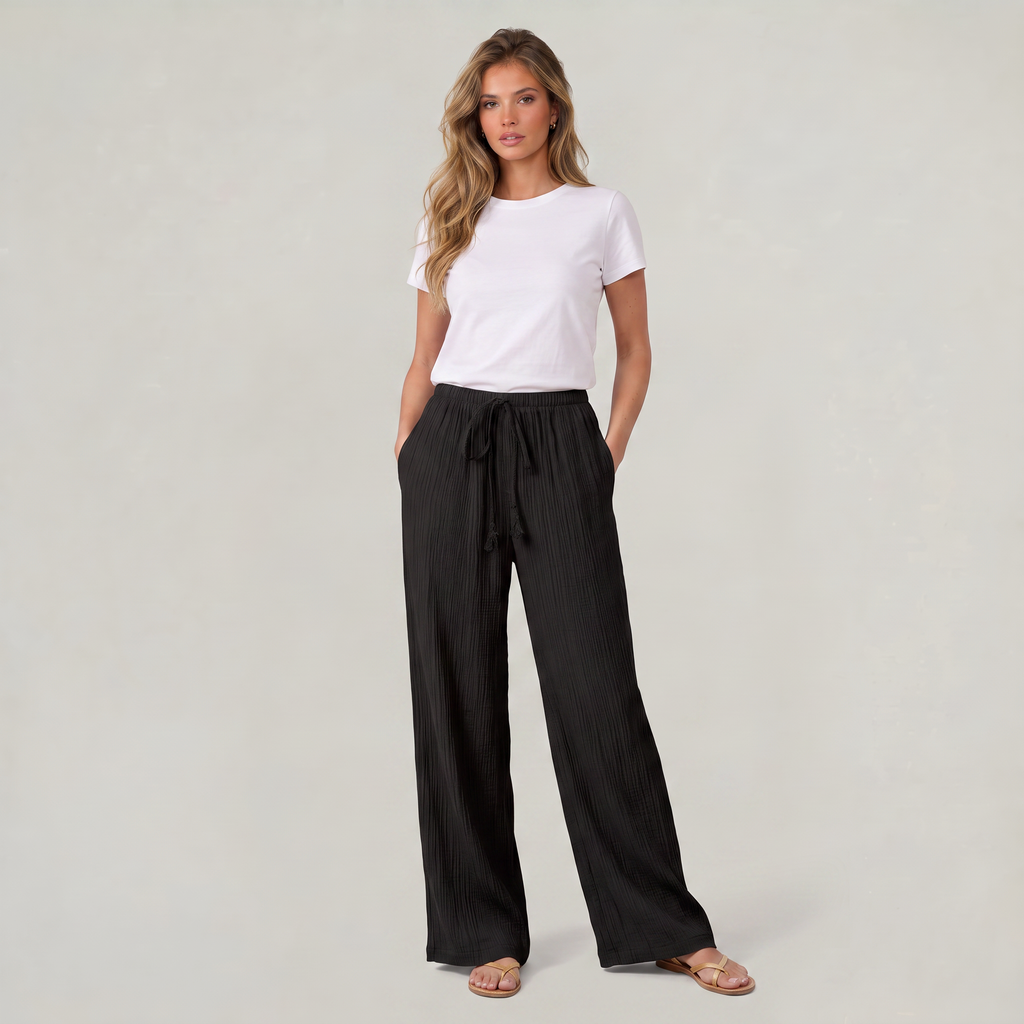 Women’s Pleated Wide Leg Pants