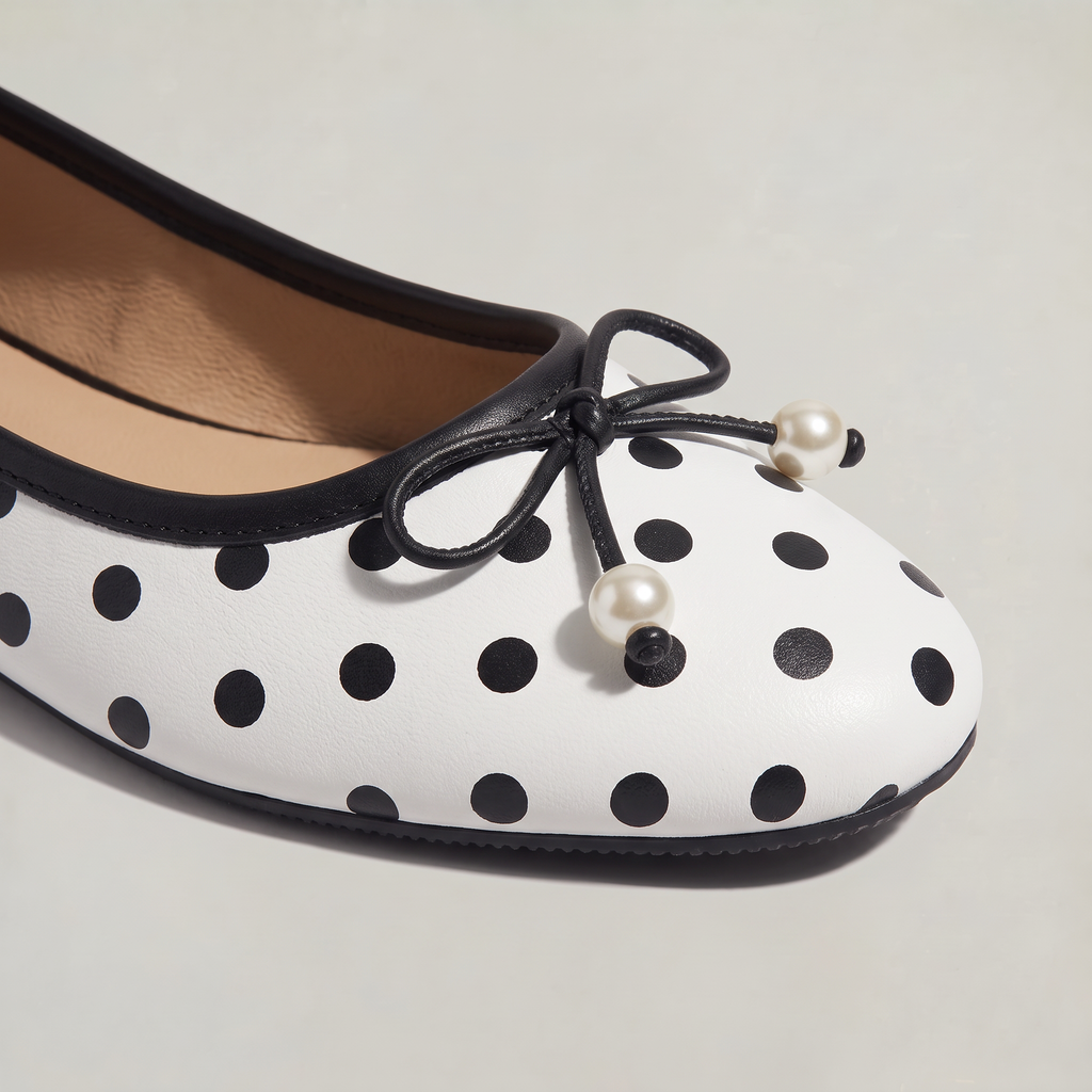 Women’s Polka Dot Flats