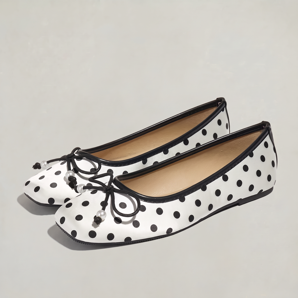 Women’s Polka Dot Flats
