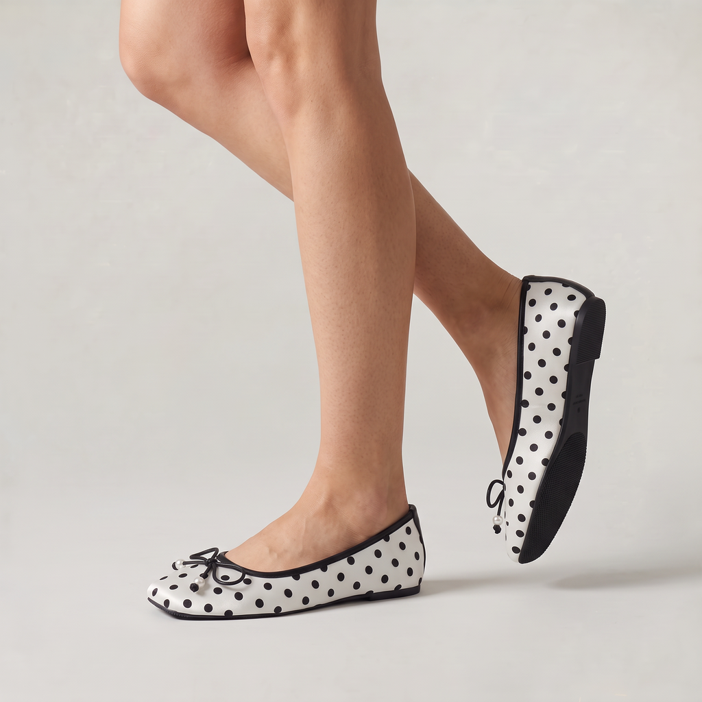 Women’s Polka Dot Flats
