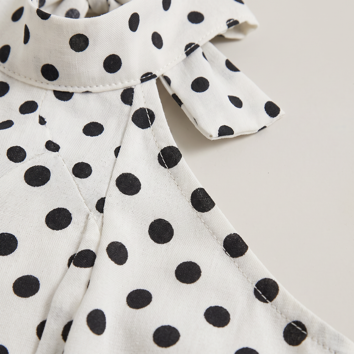 Women’s Polka Dot Halter Neck Mini Dress