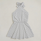 Women’s Polka Dot Halter Neck Mini Dress