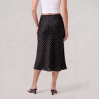 Women’s Polka Dot Midi Skirt