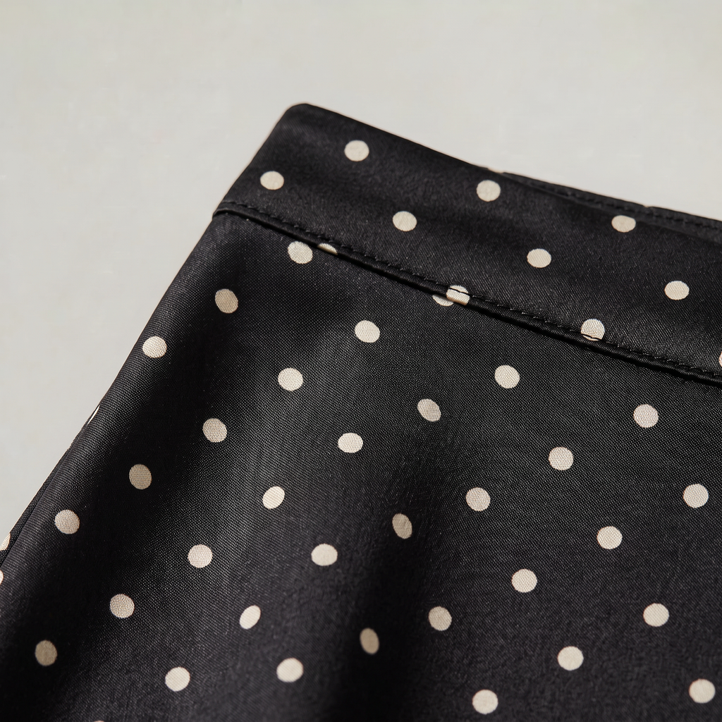 Women’s Polka Dot Midi Skirt
