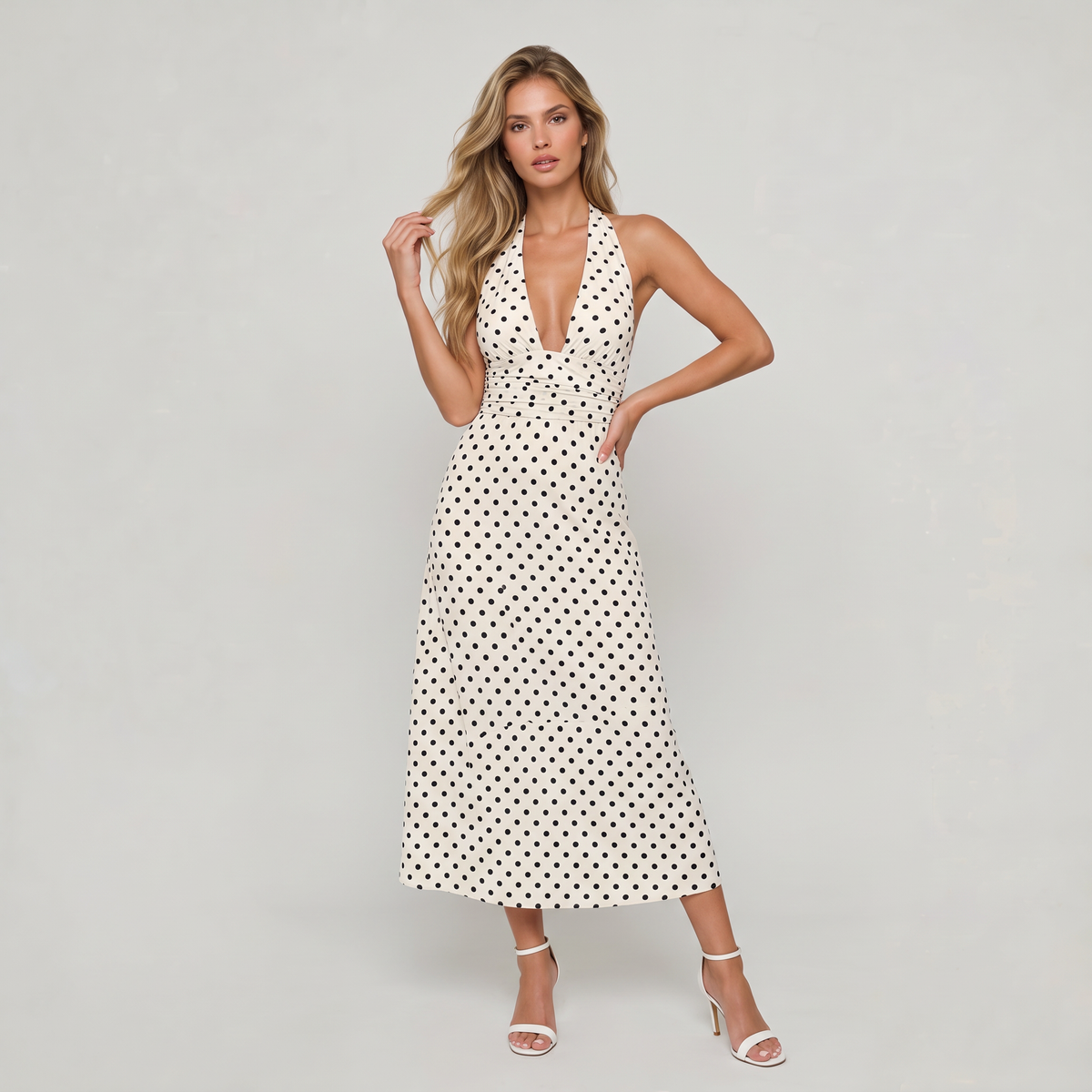 Women’s Polka Dot Race Dress