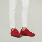 Women's Retro Suede Look Trainers
