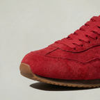 Women's Retro Suede Look Trainers