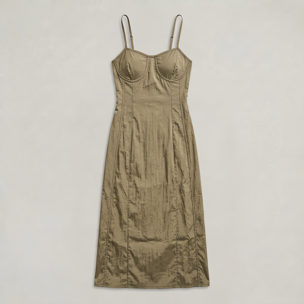 Women’s Sleeveless Corset Bodice Maxi Dress