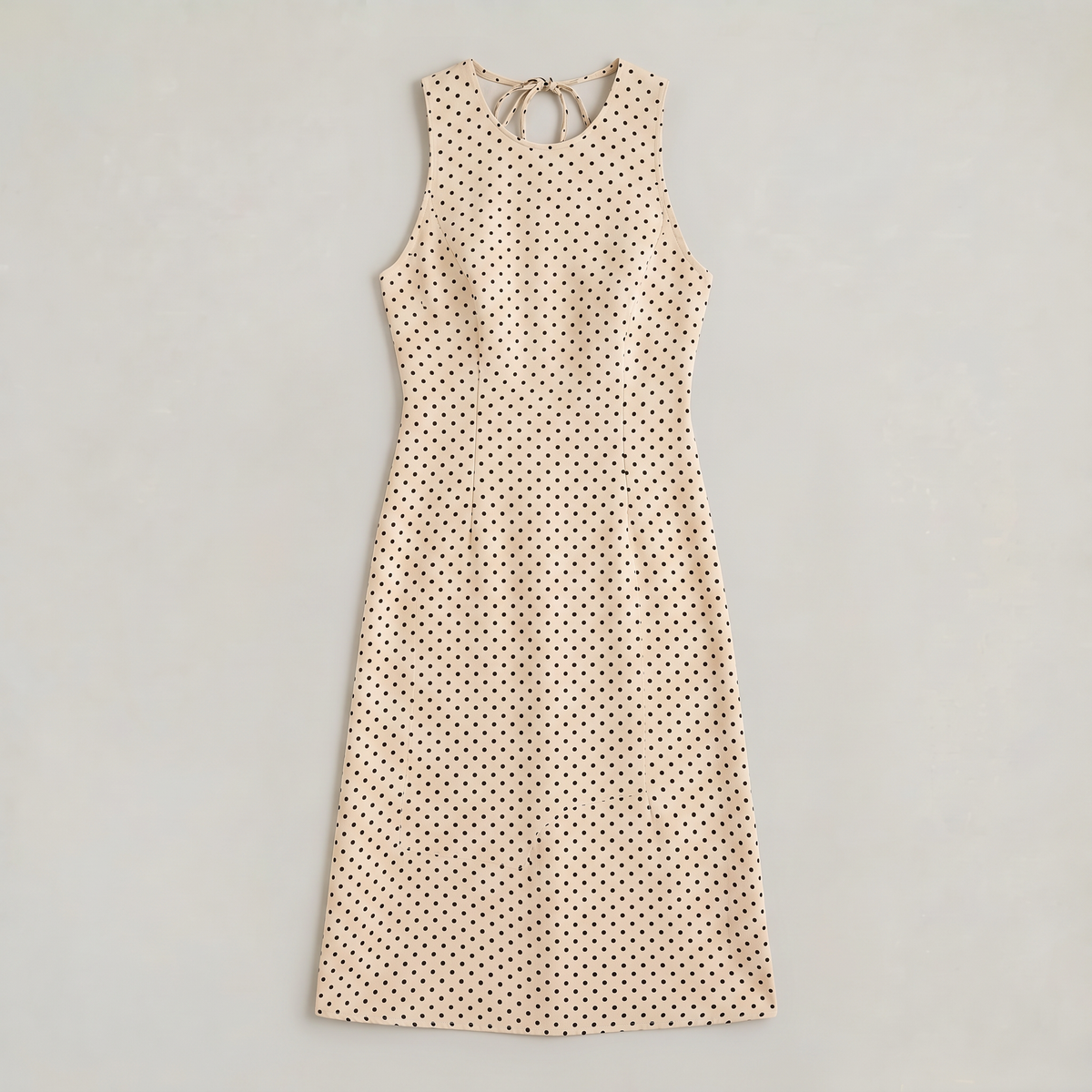 Women’s Sleeveless Polka Dot Maxi Dress