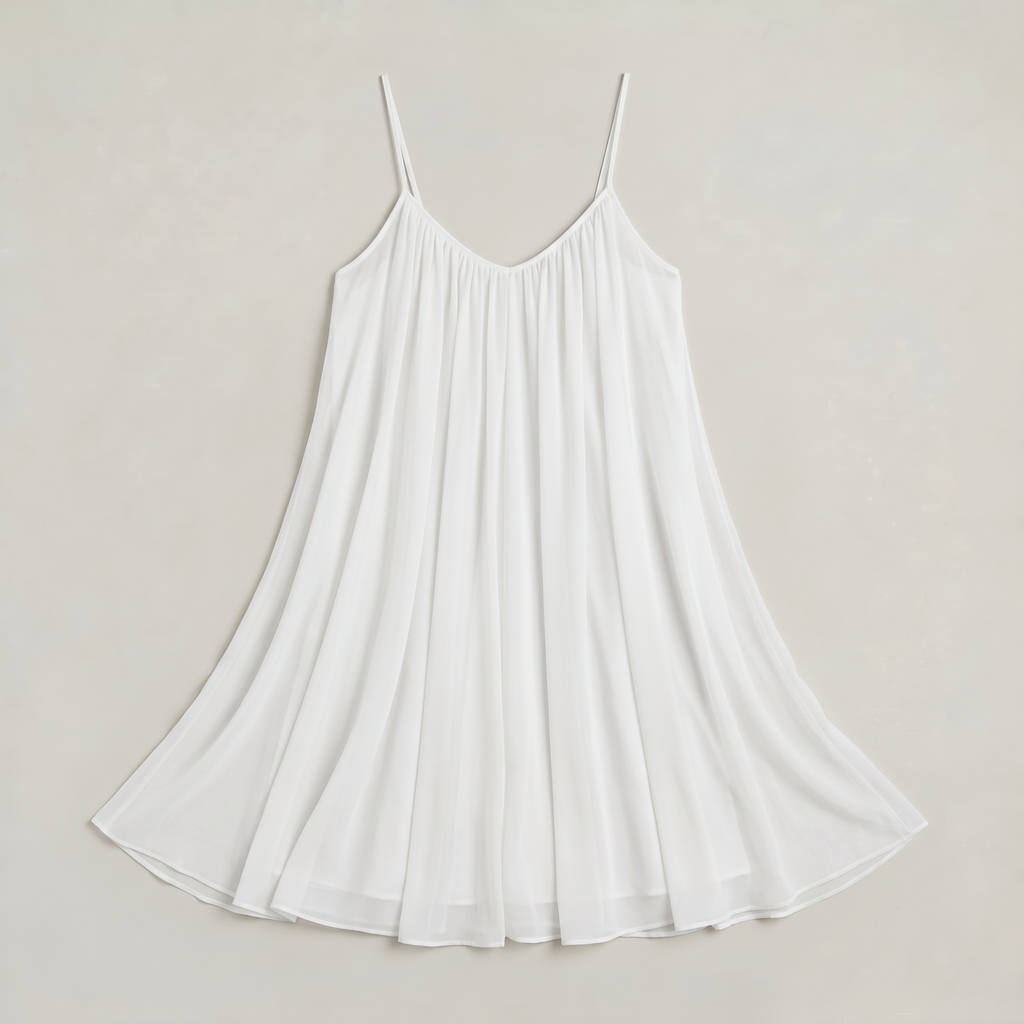 Women’s Spaghetti Strap Flowy Mini Dress