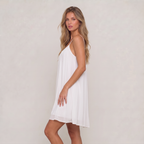 Women’s Spaghetti Strap Flowy Mini Dress