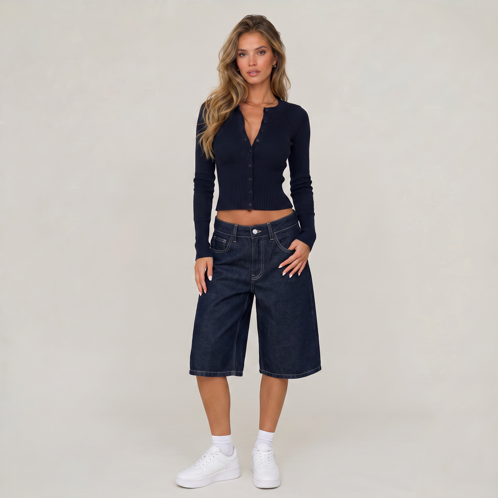Women’s Straight Leg Denim Jorts
