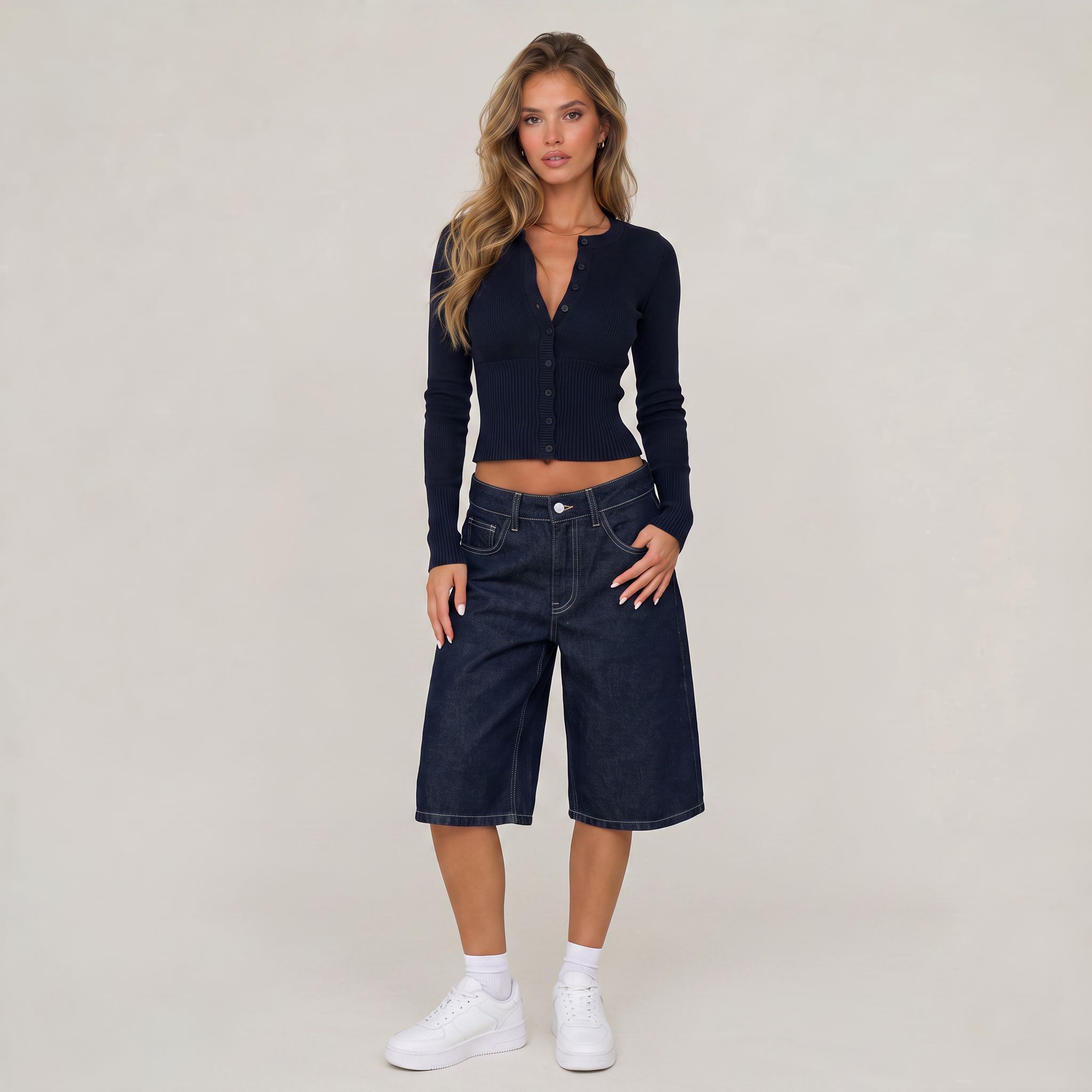 Women’s Straight Leg Denim Jorts