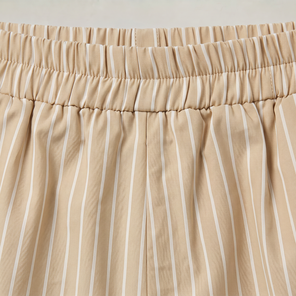 Women’s Striped Wide Leg Shorts