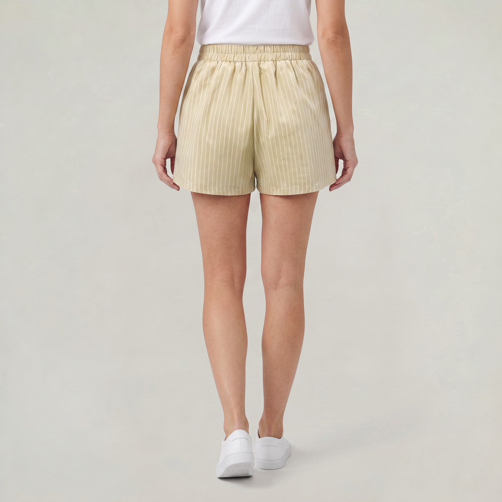 Women’s Striped Wide Leg Shorts