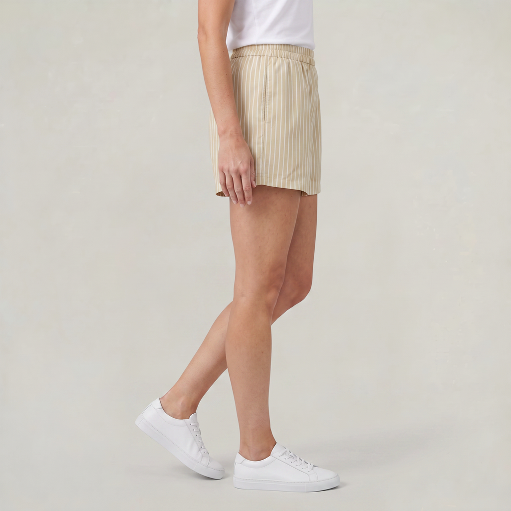 Women’s Striped Wide Leg Shorts