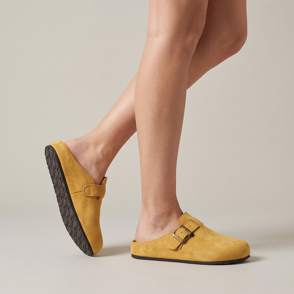 Women’s Suede Look Clogs
