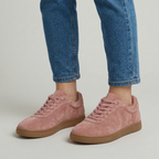 Women's Suede Look Lace-Up Trainers