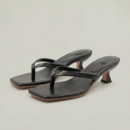 Women’s Thong Kitten Heeled Sandals