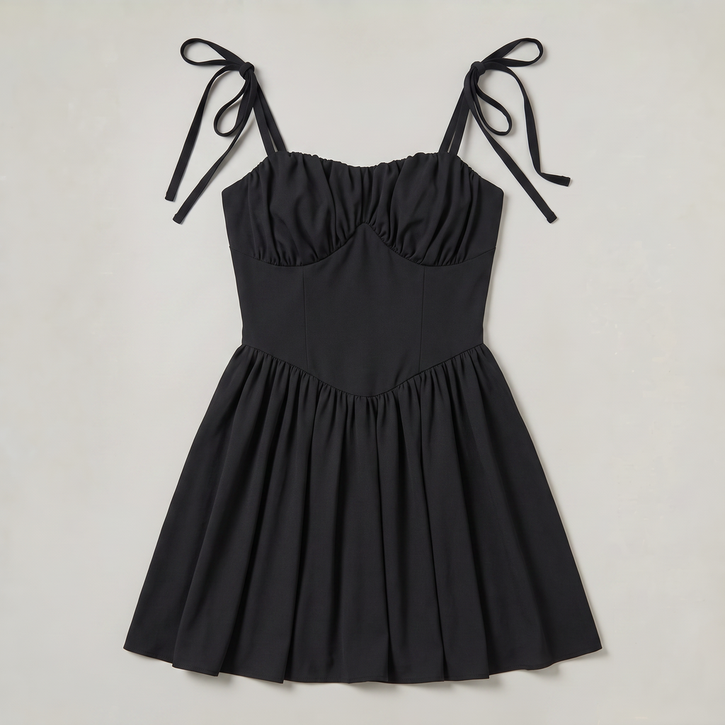 Women’s Tie Strap Mini Dress