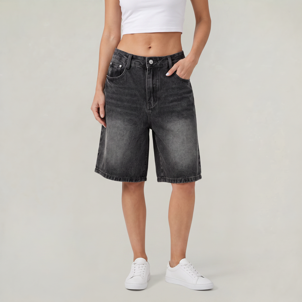 Women’s Washed Bermuda Jorts