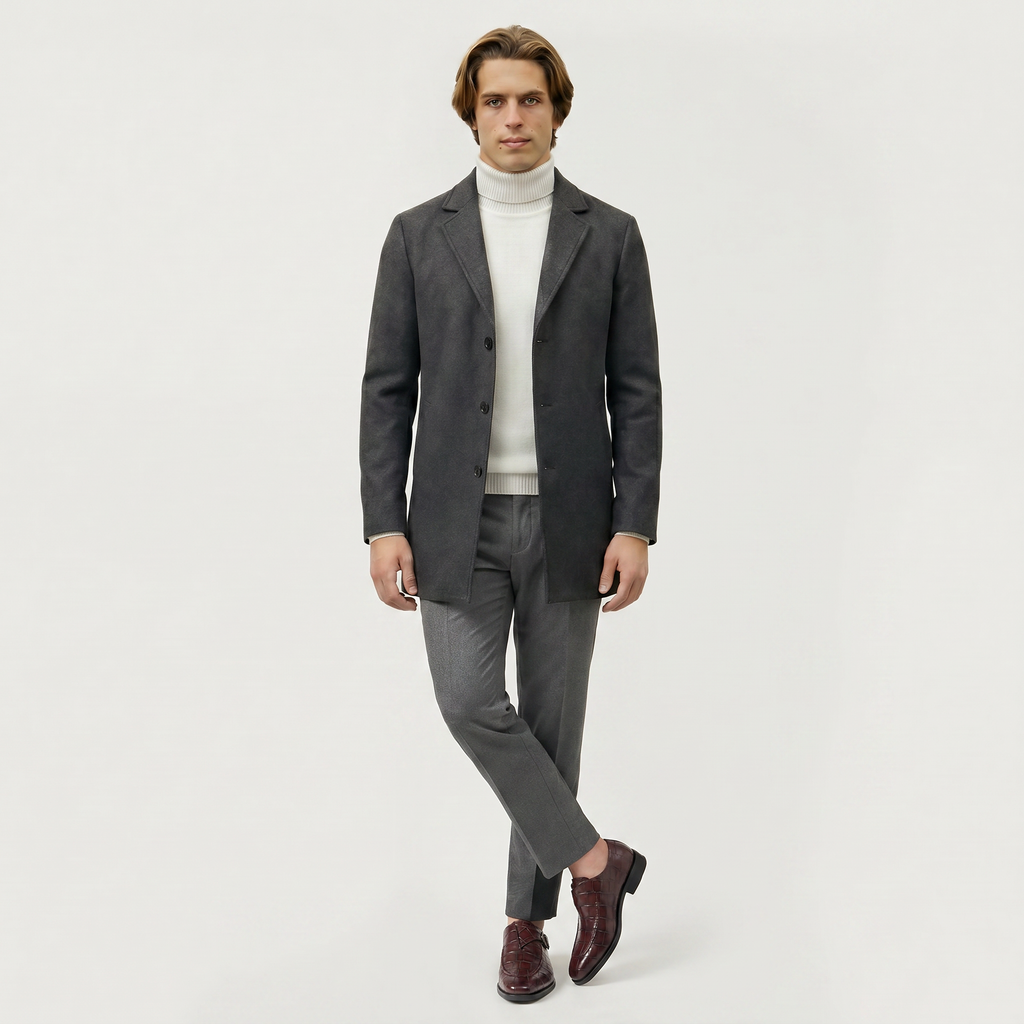 Men’s Oxford Shoes - Buckle Strap Formal Comfort Fit