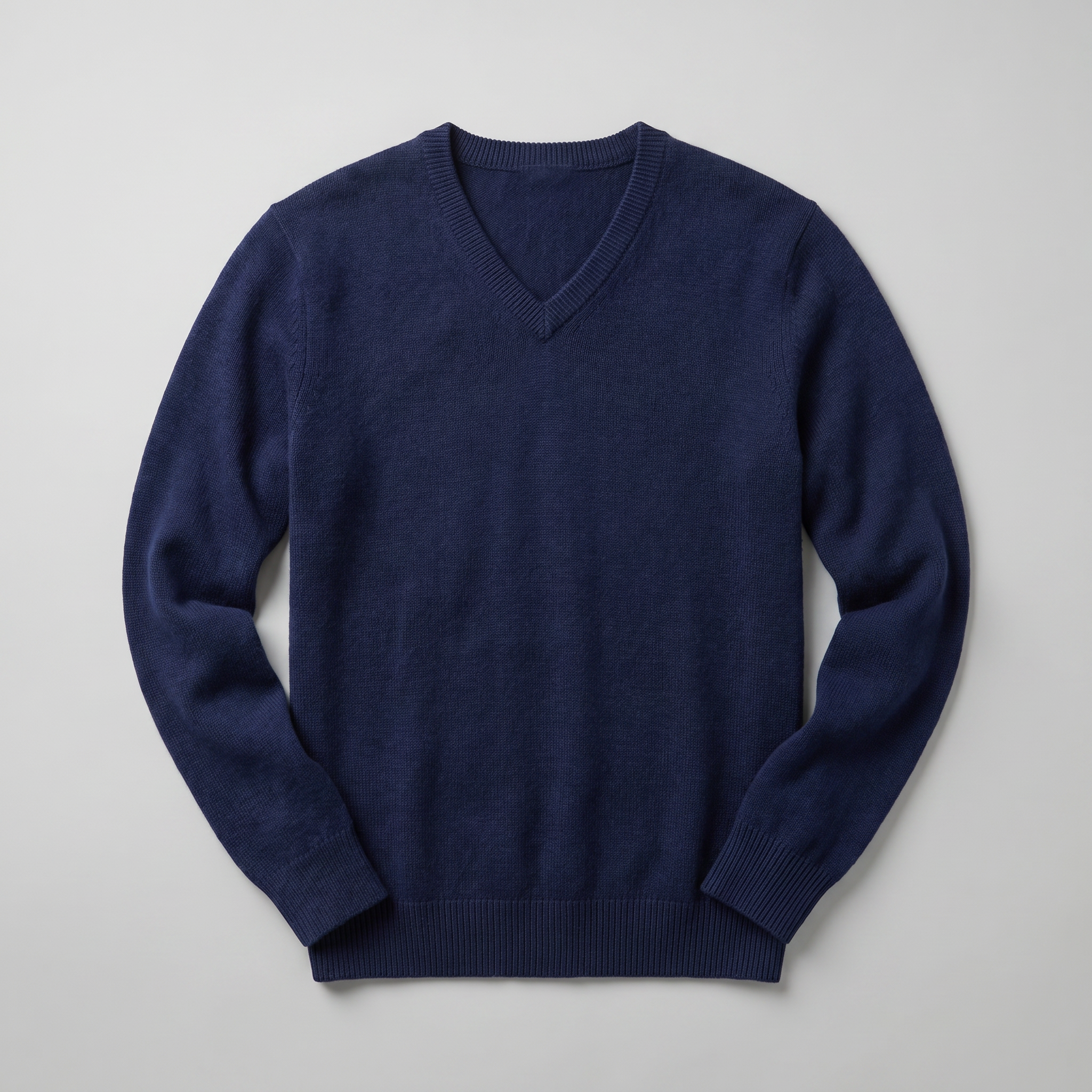 Men’s V Neck Sweater - Loose Fit