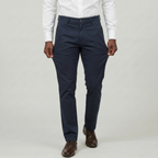 Men’s Cotton Stretch Chino Trousers - Straight Fit