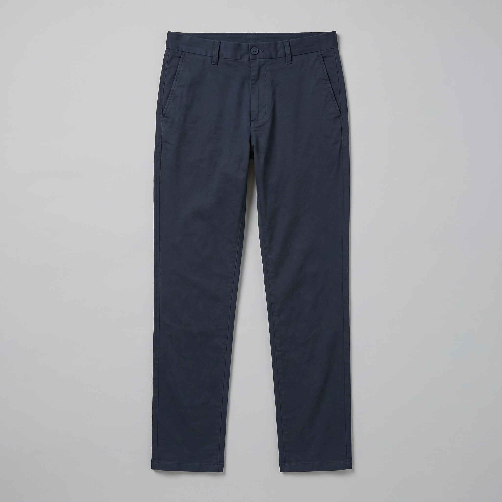 Men’s Cotton Stretch Chino Trousers - Straight Fit