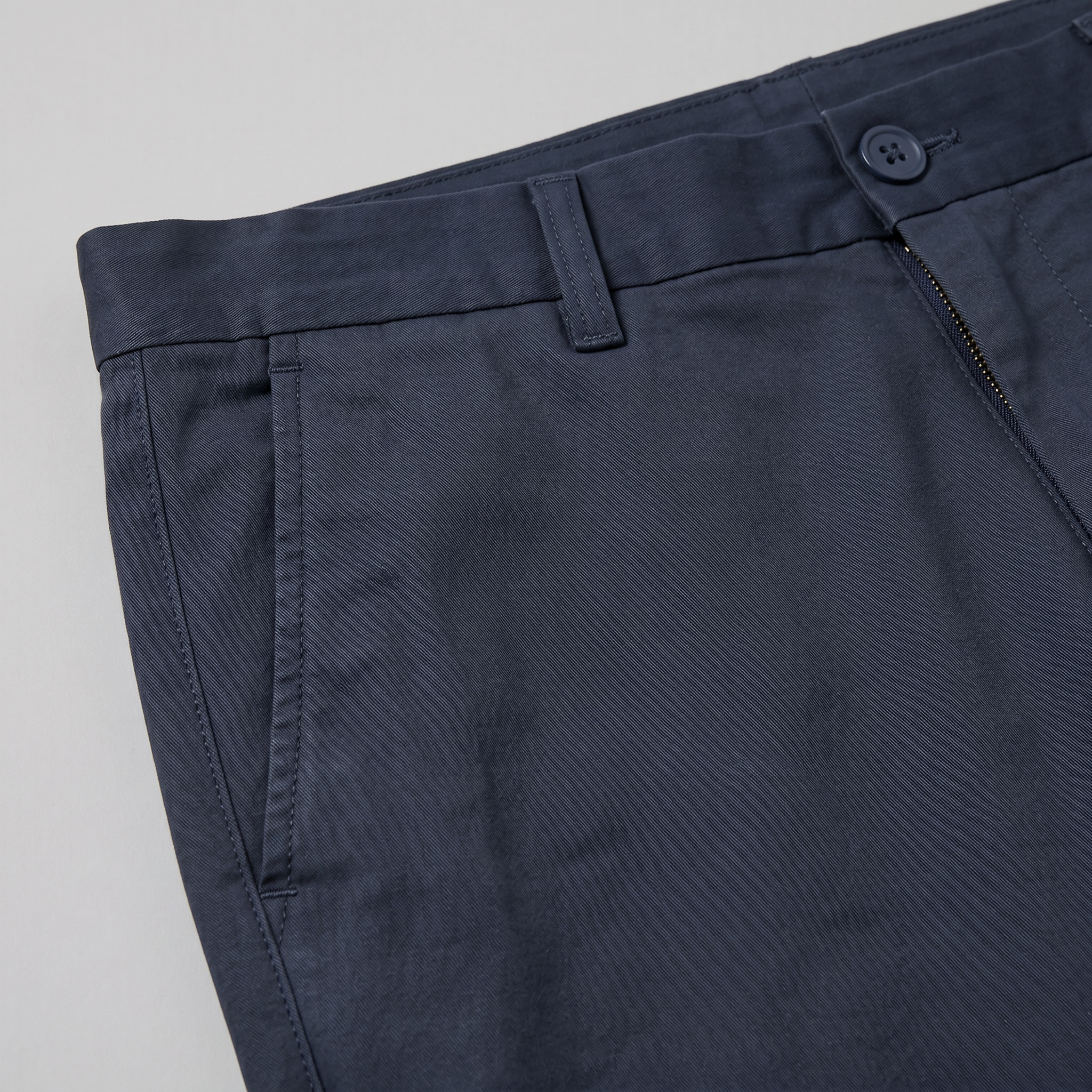 Men’s Cotton Stretch Chino Trousers - Straight Fit