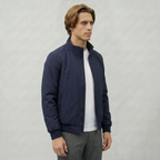 Men’s Full Zip Padded Coat - Stand Collar Regular Fit