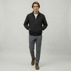 Men’s Full Zip Padded Coat - Stand Collar Regular Fit