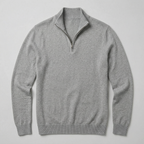 Men’s Half Zip Knit Sweater