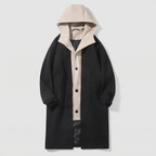 Men’s Hooded Long Coat
