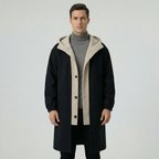 Men’s Hooded Long Coat