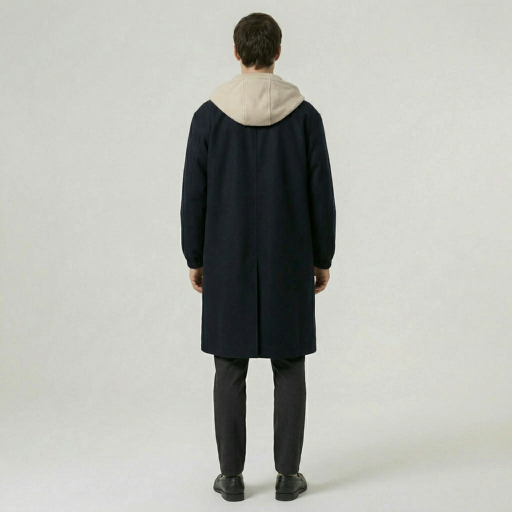 Men’s Hooded Long Coat