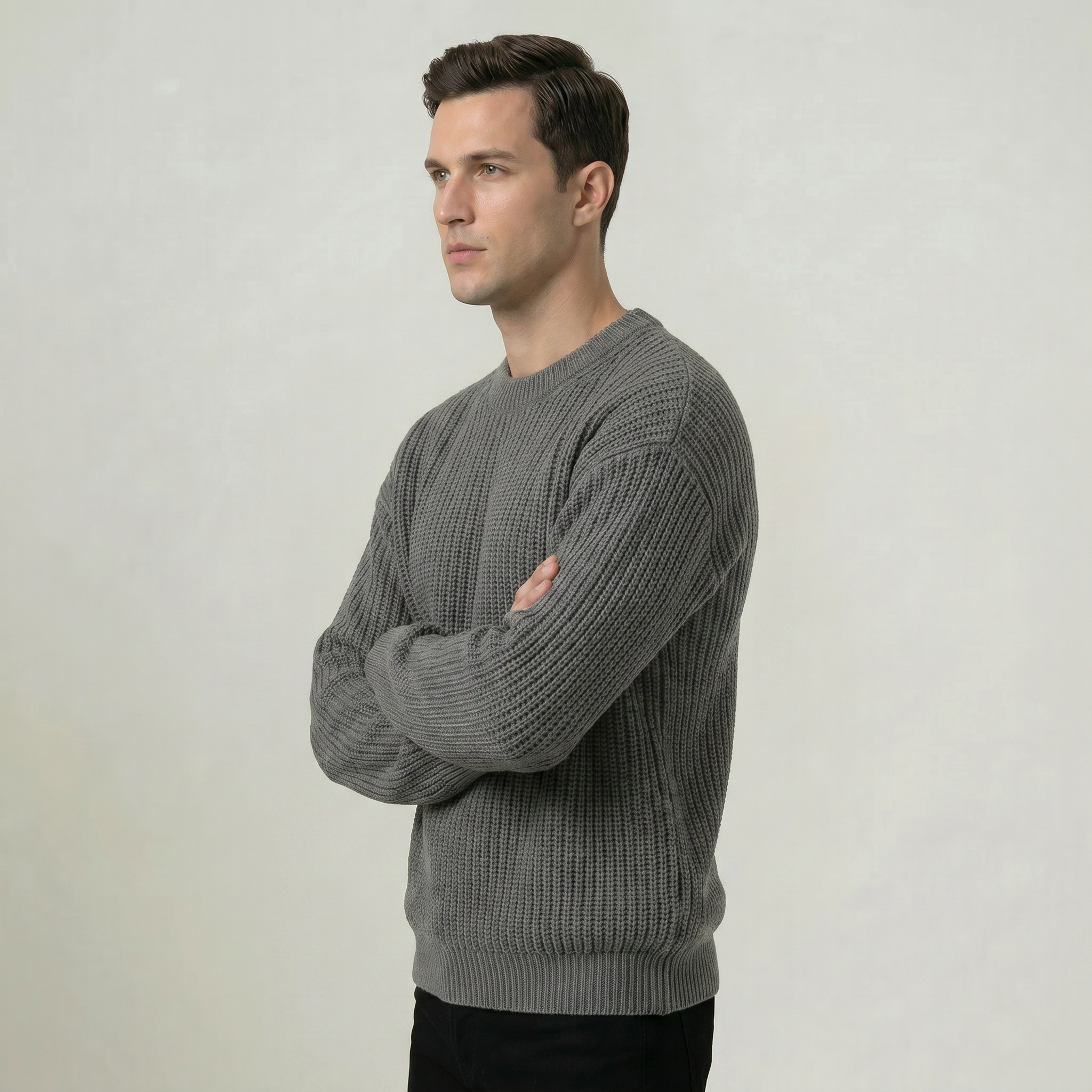 Men's Smart Casual Knit Sweater