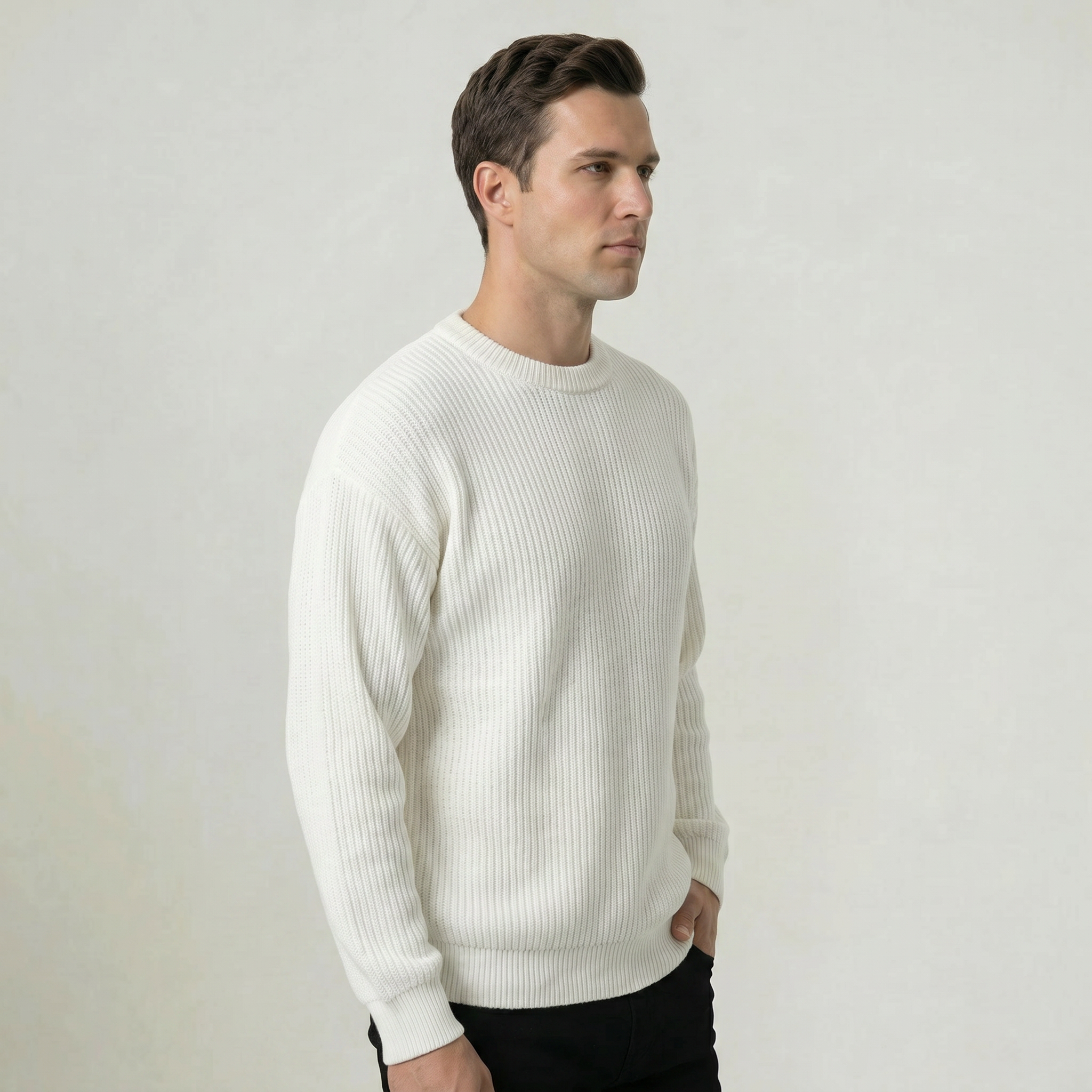 Men's Smart Casual Knit Sweater