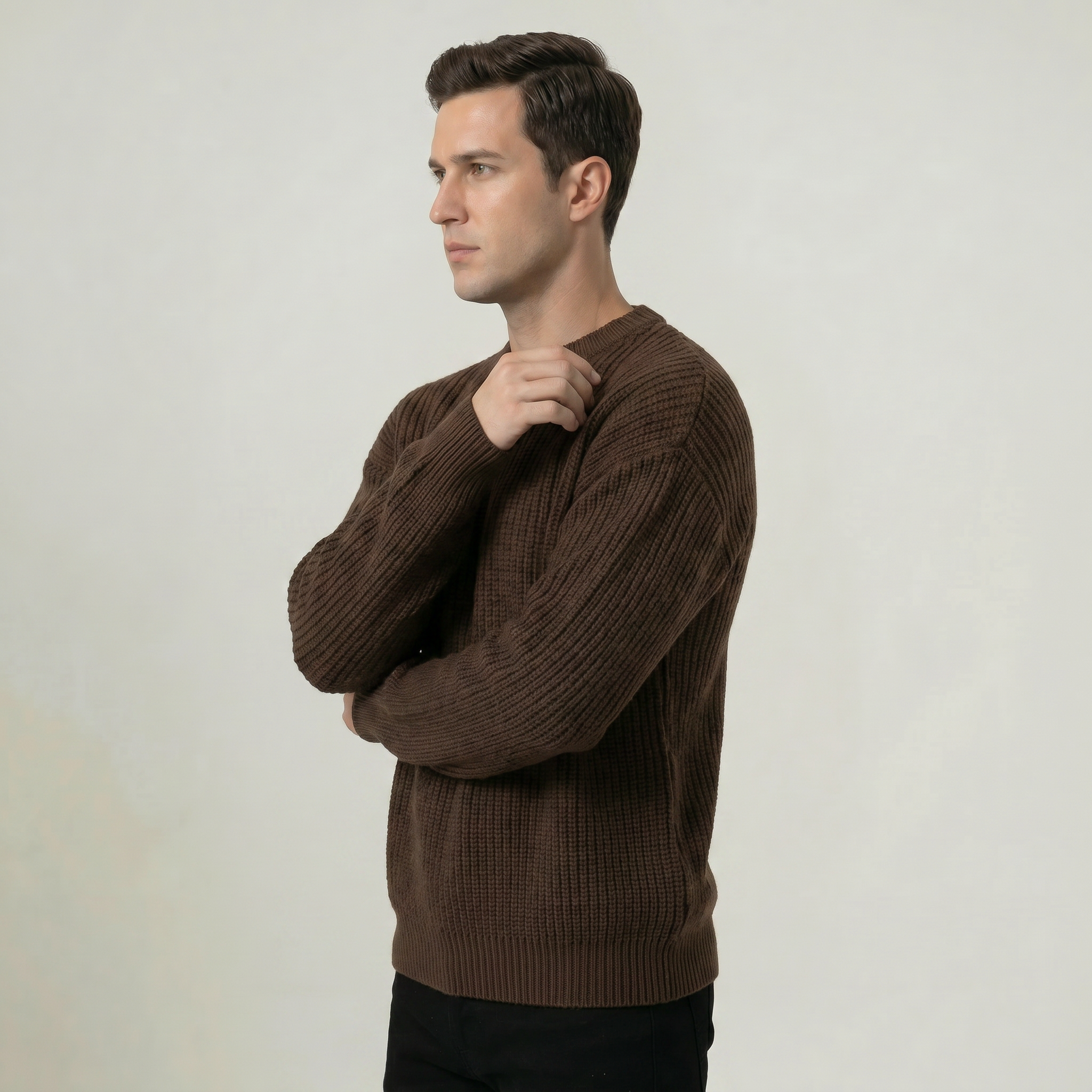 Men's Smart Casual Knit Sweater