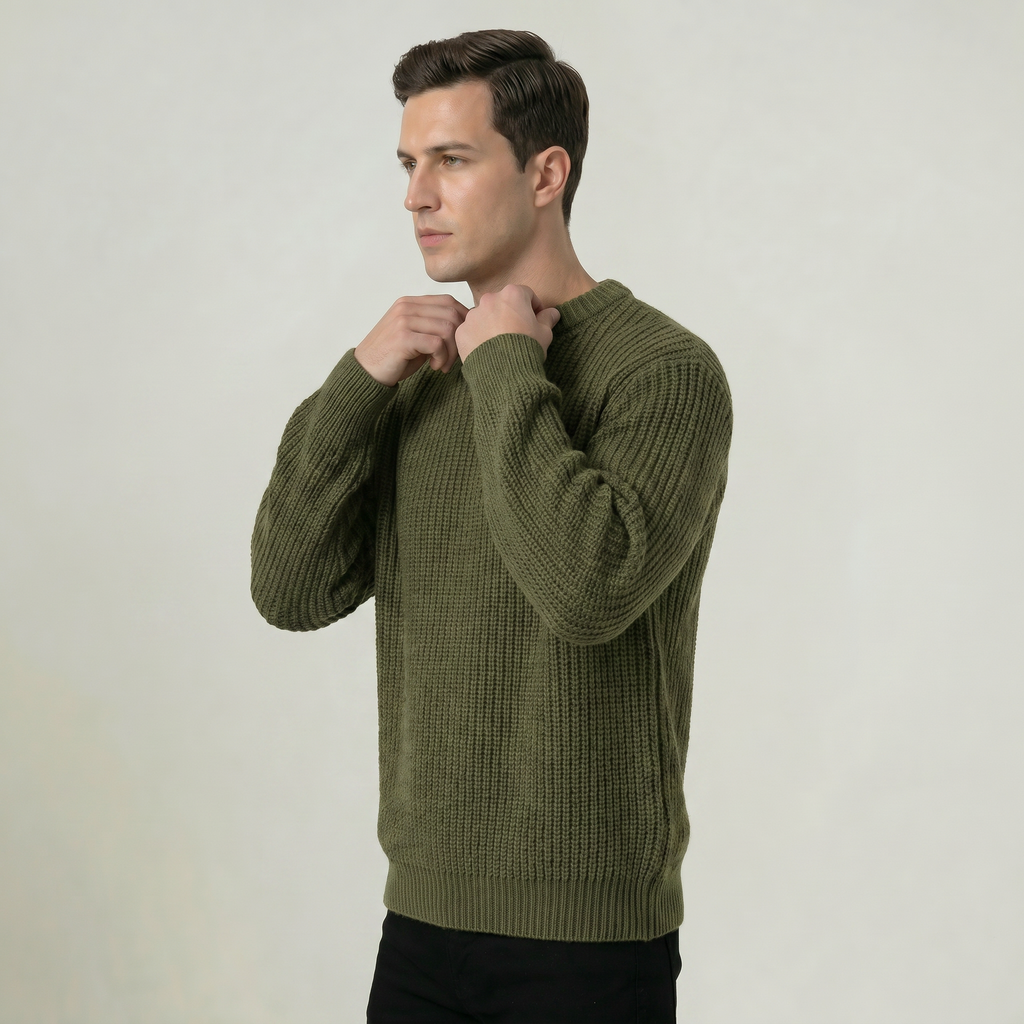 Men's Smart Casual Knit Sweater