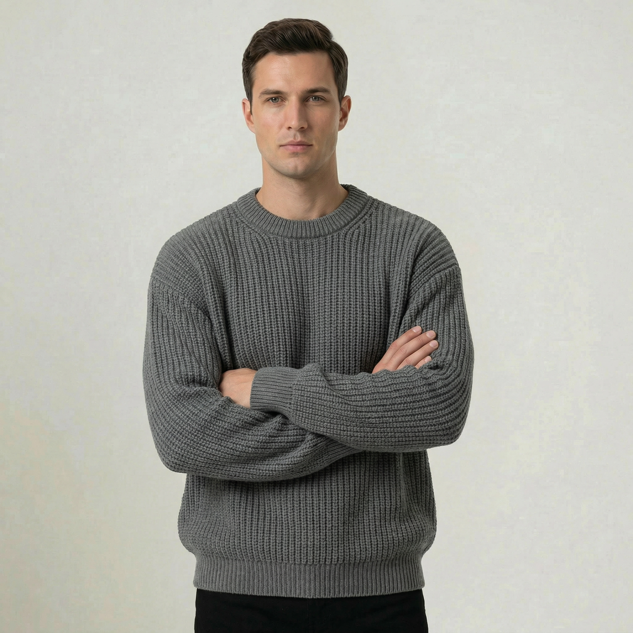 Men's Smart Casual Knit Sweater