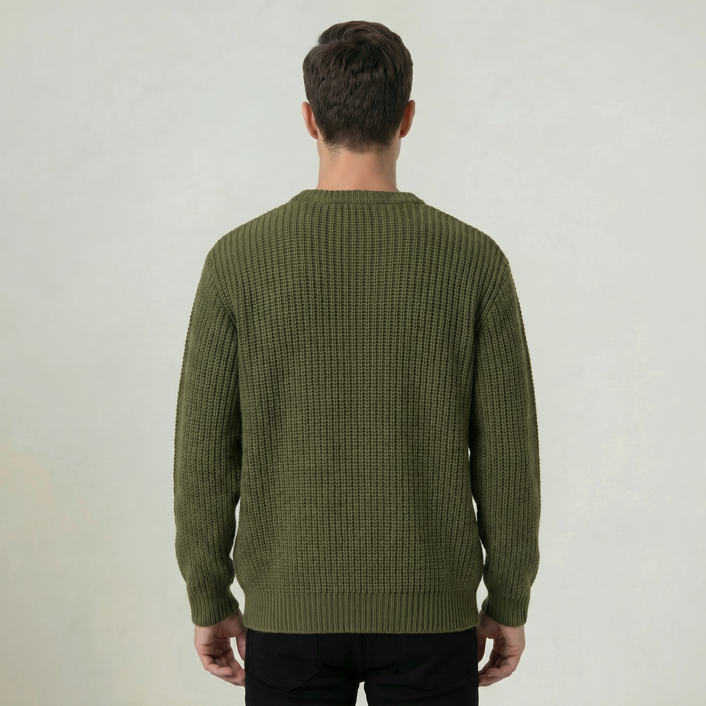 Men's Smart Casual Knit Sweater
