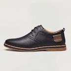 Men’s Lace-Up Textured Dress Shoes - Comfort Fit