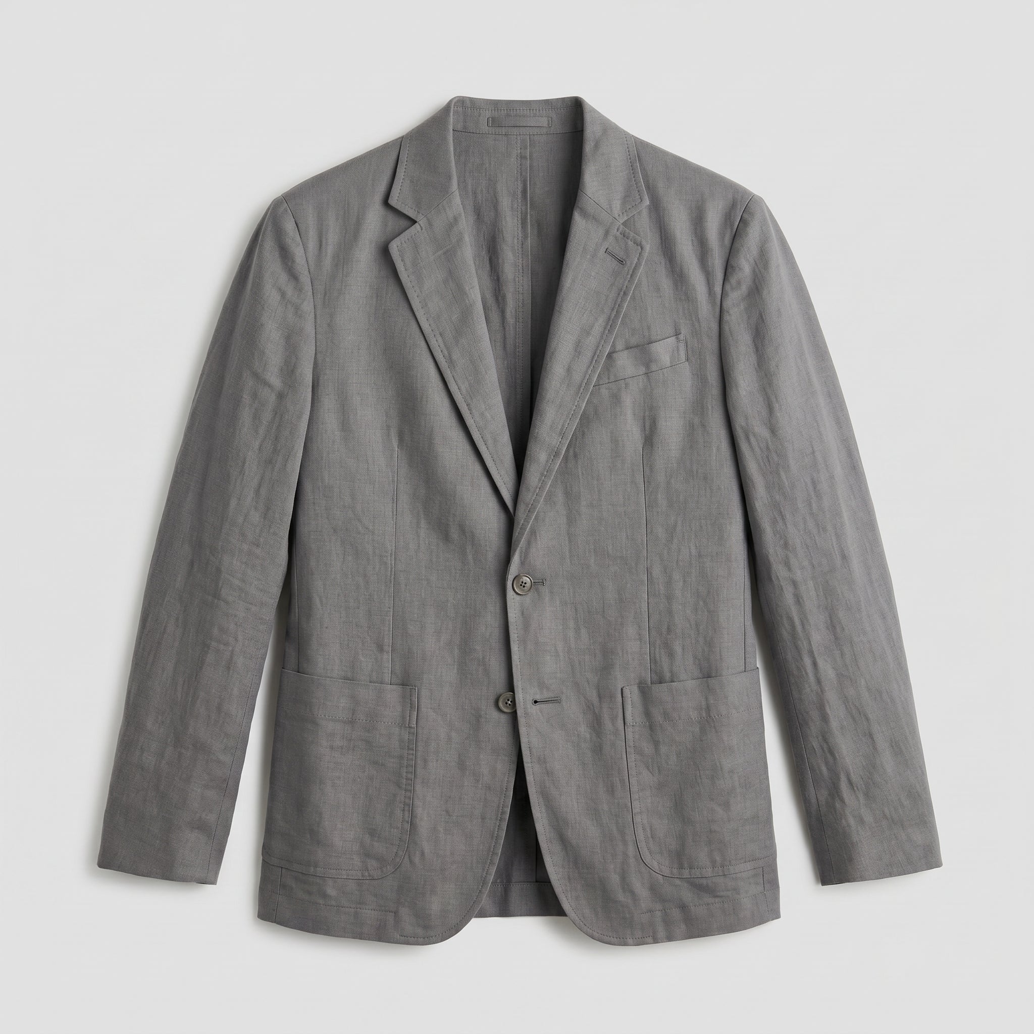 Men’s Linen Blazer - Lightweight  Breathable Jacket